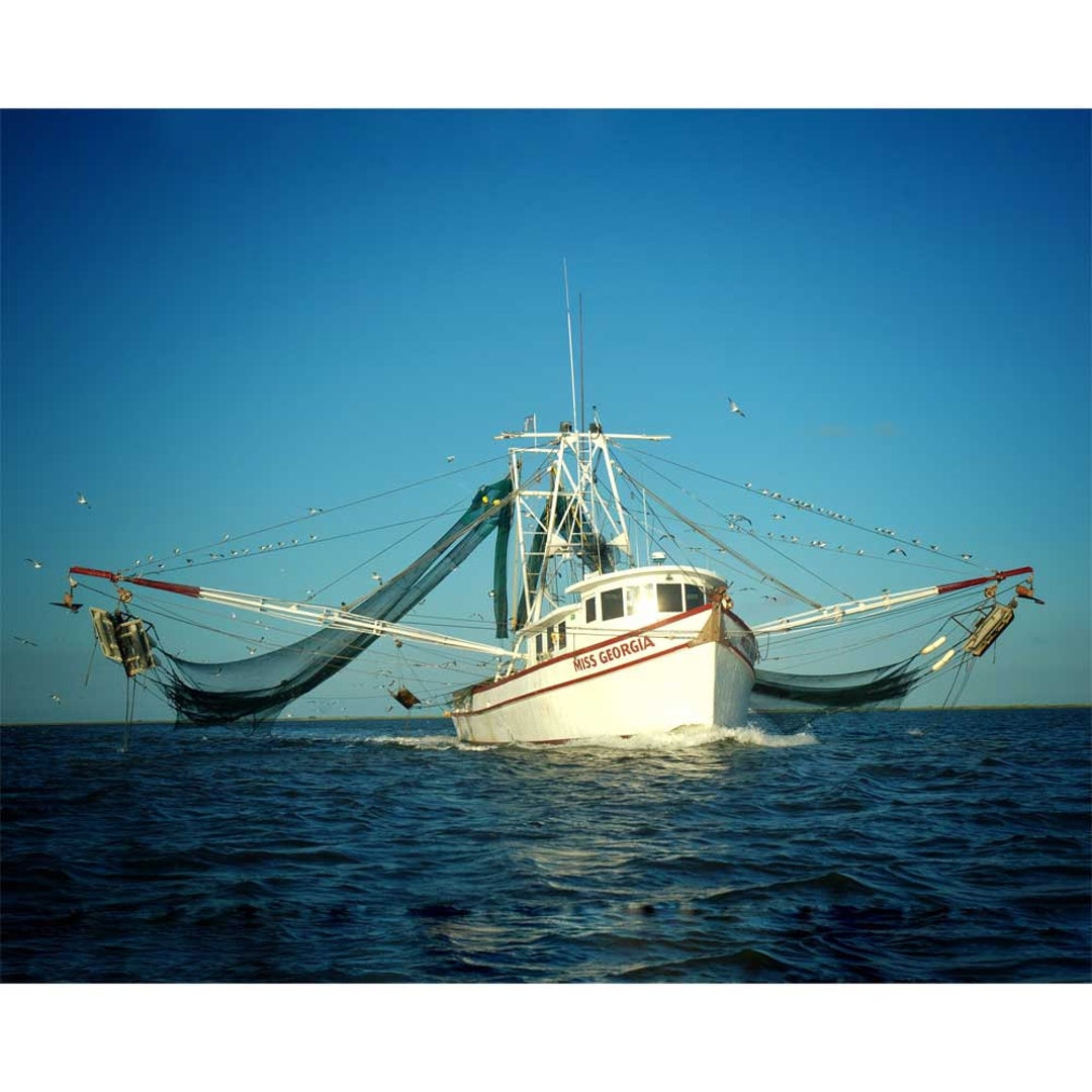 Shrimp Boat at Mcclellanville South Carolina Fine Art Photography miss