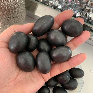 Shungite Tumblestones in 2 sizes - Small or Regular
