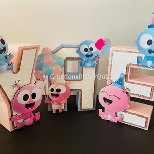 GooGoo & GaaGaa 3D Letters
