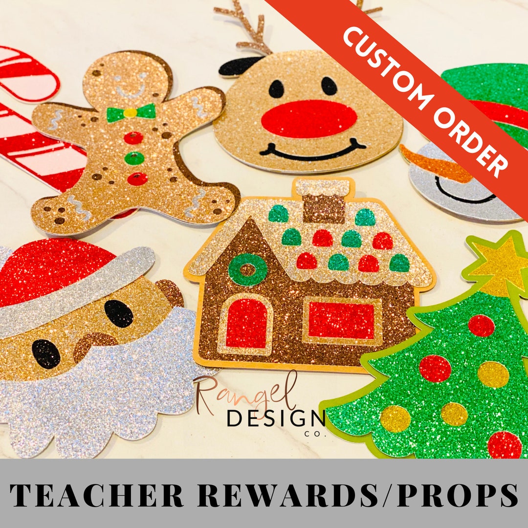 Winter Wonderland Reward Props Set of 7 Props for Teaching English
