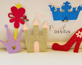 Princess Theme Reward/Props - Set of 5 - Props For Teaching English Online | Teaching ESL Online Props