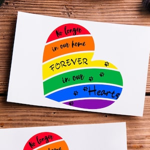 Plus dans notre maison pour toujours dans nos cœurs PNG téléchargement numérique cartes imprimables | votre cœur | la sublimation de mon coeur
