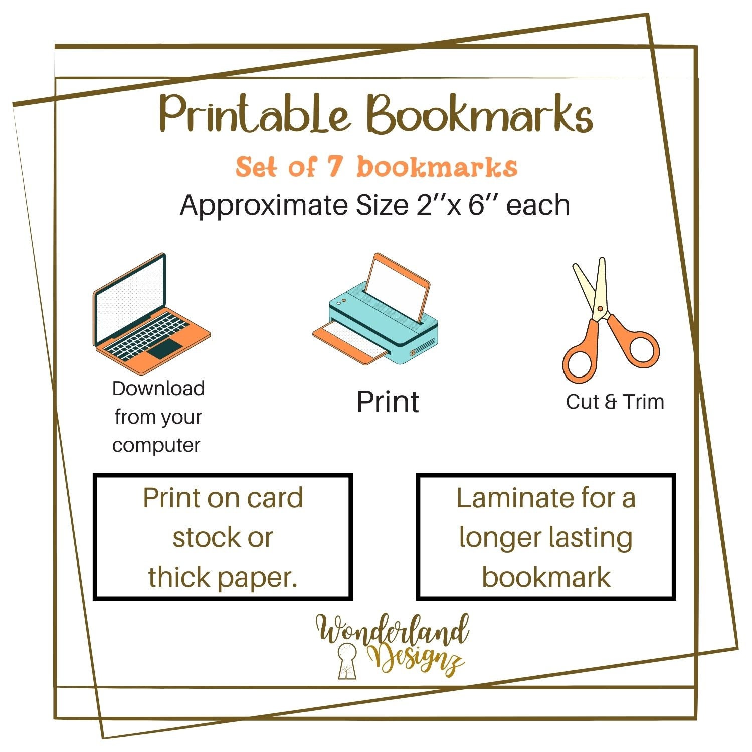 Bible Verse Bookmarks - Printable - Floral - KJV - PNG - PDF ...