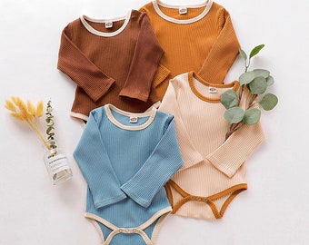 ribbed newborn onesie