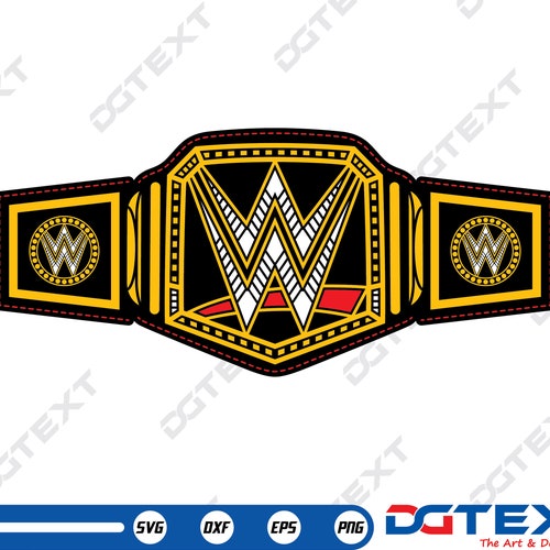 Championship Belt SVG Championship Belt Vector Silhouette - Etsy