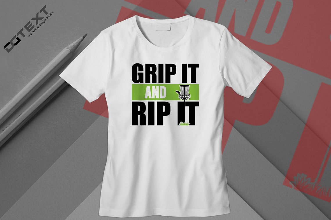 Grip It and Rip It SVG Vector Silhouette Cricut File Etsy