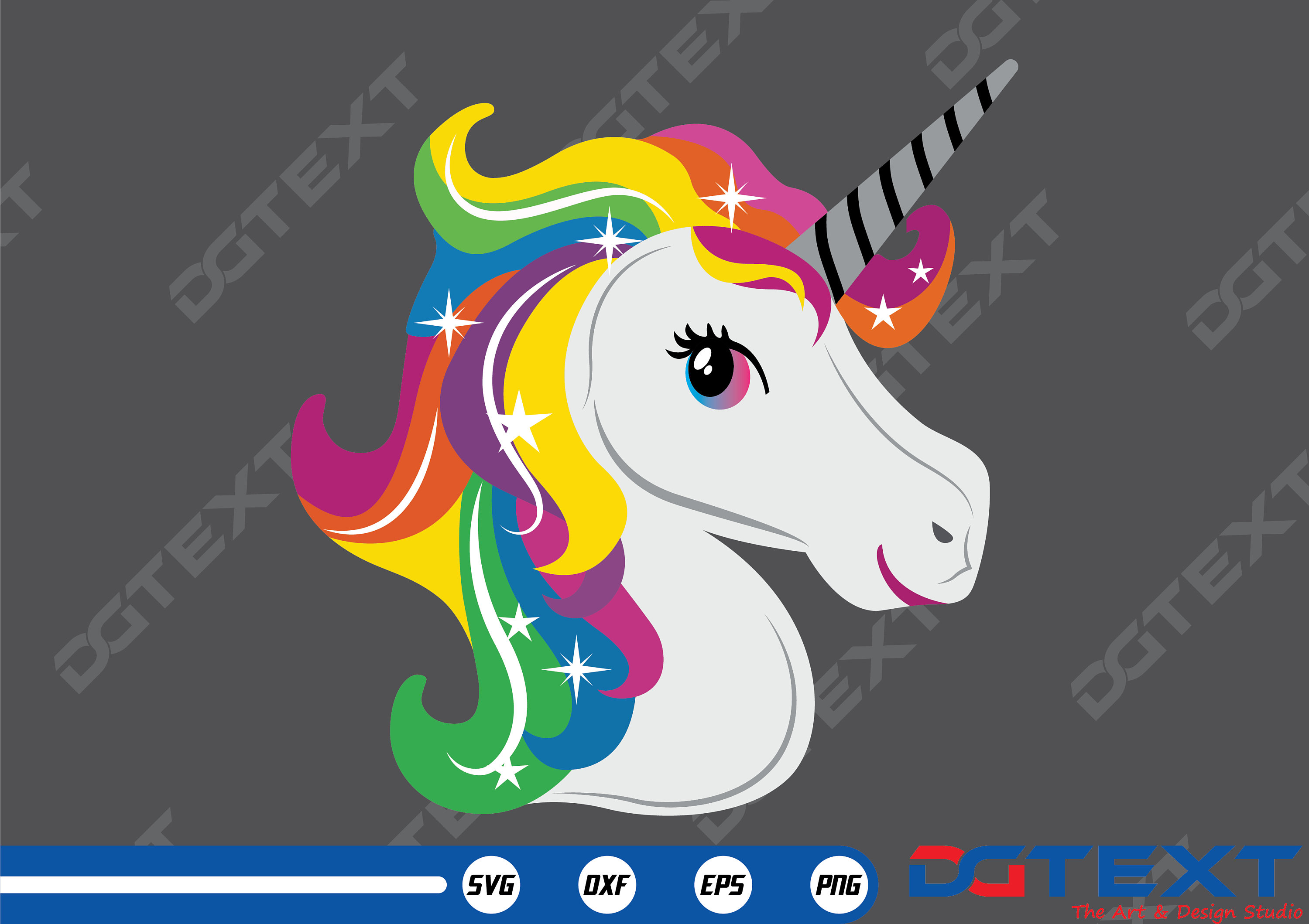 Unicorn Crown SVG Unicorn Crown Vector Silhouette Cricut - Etsy UK