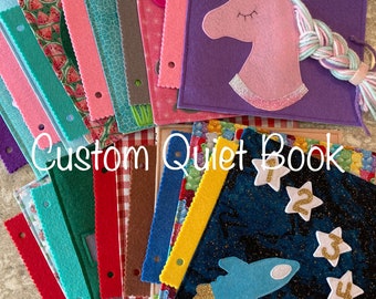 Build Your Own Quiet Book - Custom Quiet Book