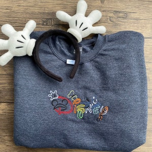 Classic Characters || Disney Tshirt || Disney Sweatshirt || Embroidery || Disney World