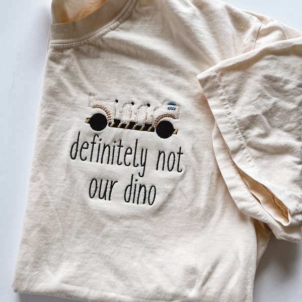 Definitely Not Our Dino Shirt, Animal Kingdom Shirt, Dinoland USA, Disney Sweatshirt