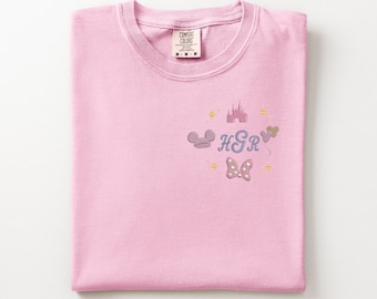 Disneyland Monogram Shirt: Main Street Coquette Tee