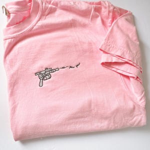 Star Wars Embroidered Shirt: Pew Pew Galaxy's Edge Tee