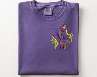 Facilier Embroidered Disney Shirt, Princess and the Frog Crewneck