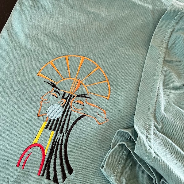 Kuzco embroidered T-Shirt, Disney Emperors New Groove Tee, Kuzco Llama Tee, Disney Tshirt