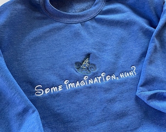 Some Imagination Embroidered Sweatshirt | Fantasmic Shirt | Sorcerer Sweatshirt | Disney Tshirt