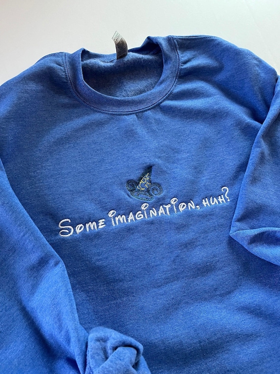 Some Imagination Embroidered Sweatshirt | Fantasmic Shirt | Sorcerer Sweatshirt | Disney Tshirt
