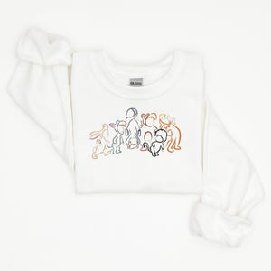 The Lost Boys embroidered crewneck, Peter Pan shirt, Neverland Shirt, Magic Kingdom, Disney Tshirt