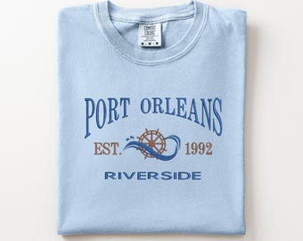 Disney Port Orleans Resort embroidered sweatshirt, Disney resorts, Riverside Resort, Lake Buena Vista, DCP sweatshirt