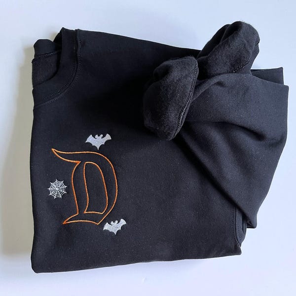Halloween Disney embroidered sweatshirt, Disneyland Tshirt, Mickey's Not So Scary, Haunted Mansion