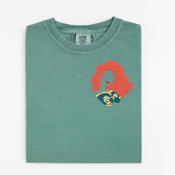 Merida Tshirt, Disney Brave Crewneck, Princess Shirt