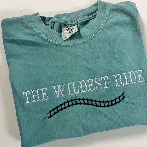 The Wildest Ride tshirt, Big Thunder Mountain Railroad, Disney Tshirt, Magic Kingdom, Frontierland Tee