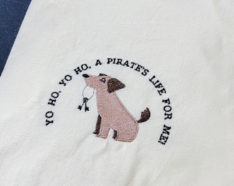 Embroidered Disney Pirates Dog Shirt, Magic Kingdom Tee