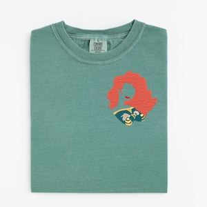 Merida Embroidered Crewneck | Disney embroidered sweatshirt | Brave crewneck | Disney Princess Sweatshirt