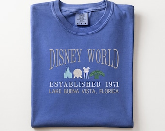 Disney World Parks embroidered sweatshirt, Park Hopper, Magic Kingdom, Hollywood Studios