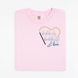 Bibbidi Bobbidi Boo embroidered tshirt, Cinderella's Castle, Bibbidi Bobbidi Boutique, Magic Kingdom, Disney World
