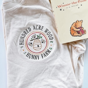 Hundred Acre Wood Embroidered Shirt, Winnie the Pooh Shirt, Magic Kingdom