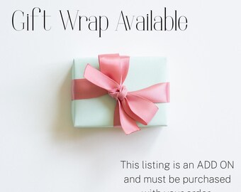 Gift Wrap Add-On, Personalized, Surprise Disney Trip
