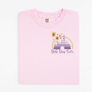 Best Day Ever Rapunzel embroidered shirt, Magic Kingdom shirt, Rapunzel shirt, Disney Princess, Tangled