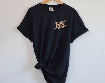 Camiseta del mejor papá de la galaxia, camiseta de Star Wars para papá, camiseta del Día del Padre de Disney, regalo del Día del Padre