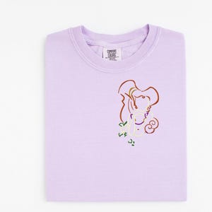 Hercules Meg embroidered shirt, Hercules shirt, 90&#39;s Disney Movies, Disney World