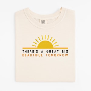 Big Beautiful Tomorrow embroidered Shirt, Magic Kingdom Shirt, Carousel of Progress, Epcot, Thank the Phoenicians