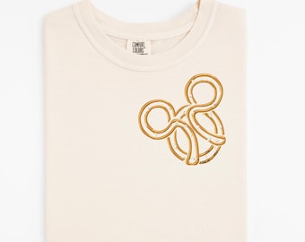 Mickey Pretzel Shirt , Park Snacks Shirt, Mickey Shaped Food