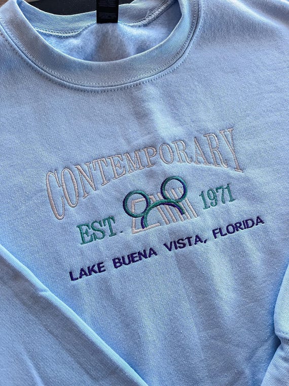 Contemporary Resort Sweatshirt, Lake Buena Vista Florida