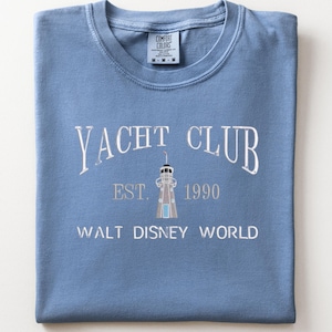 Yacht Club Resort embroidered sweatshirt, Disney resorts, DCP sweatshirt