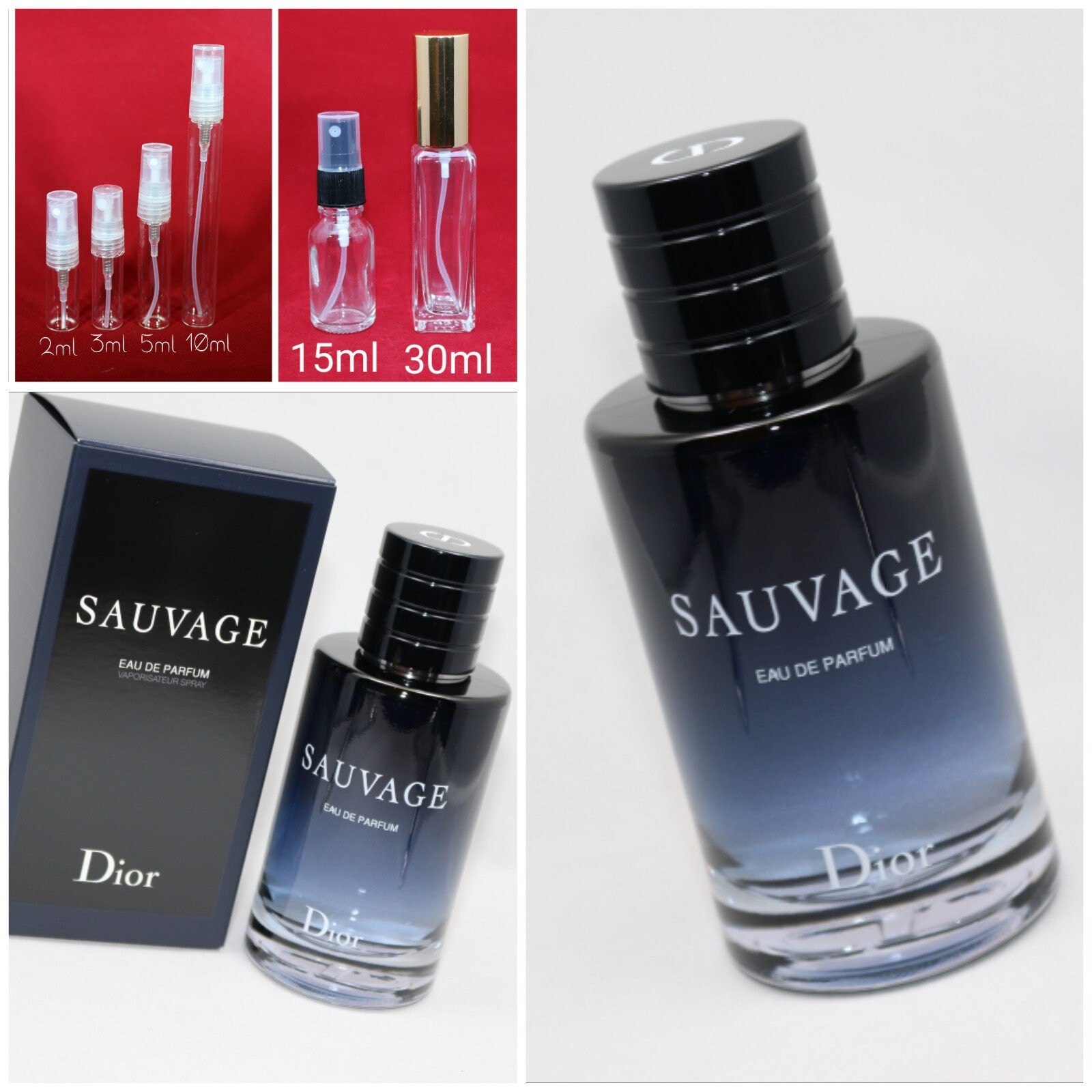 Dior Sauvage Edt Edp or Parfum You Choose SAMPLE 1ml 2ml 3ml Etsy