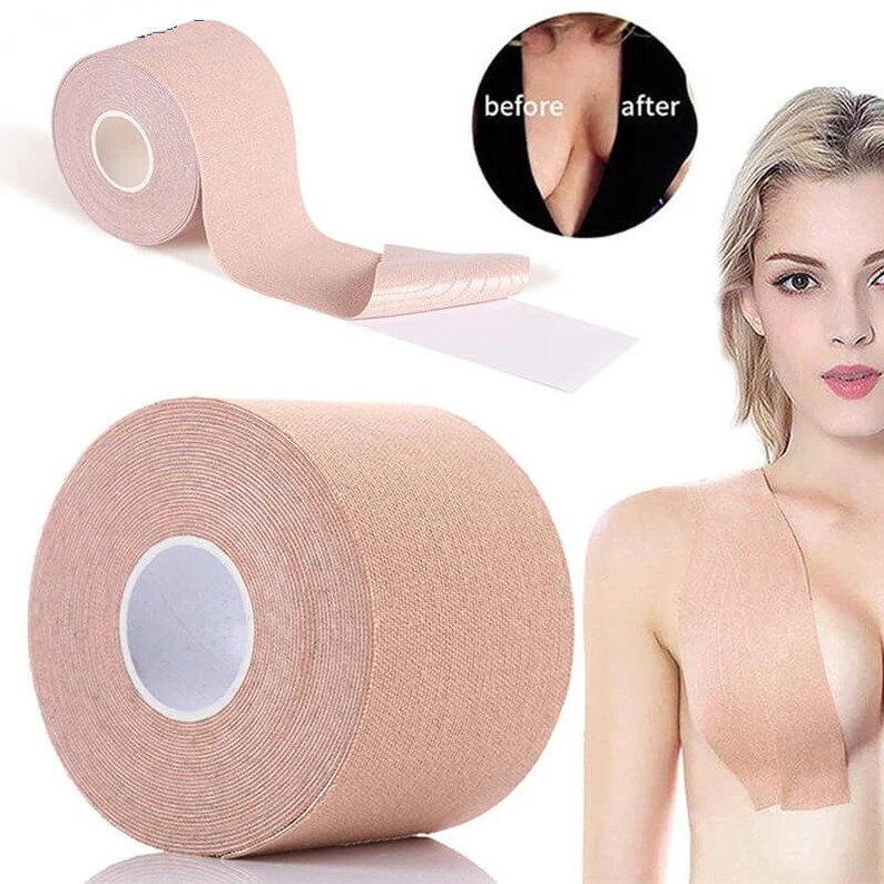 Breast Lift Tape Body Invisible Nipple Cover Silicone Etsy