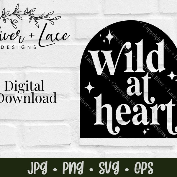 Wild at Heart - Etsy