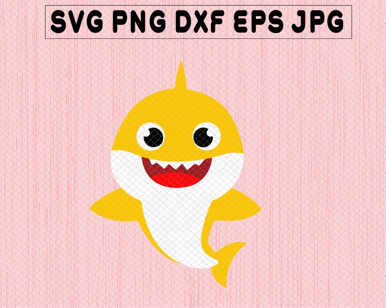 Download Baby Shark SVG Cricut Cut files Shark Family doo doo doo | Etsy