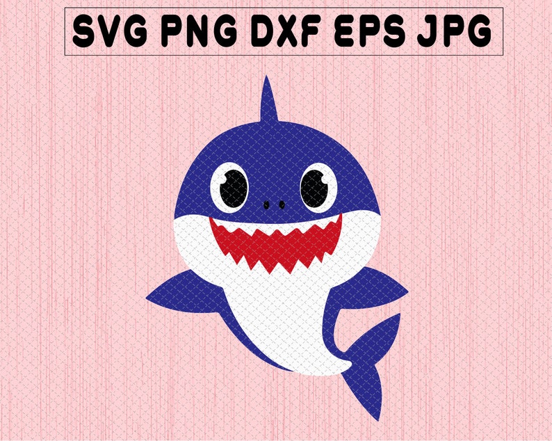 Daddy Shark SVG Cricut Cut files Shark Family doo doo doo ...