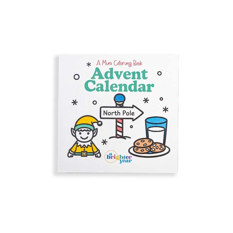 Advent Coloring Book - Etsy
