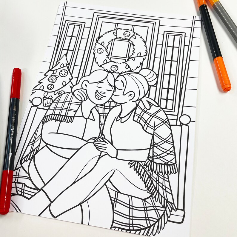 Digital Download LGBTQ Christmas LGBTQ Holiday Pride - Etsy