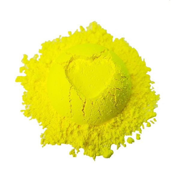 Neon Yellow Fluorescent Dye, Cosmetic Safe, Candles, Wax Melts