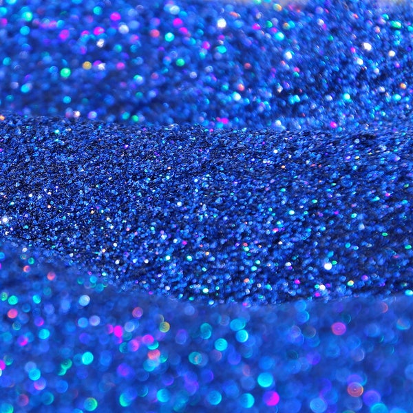 Blue Holographic Glitter Sparkly Gradient for Epoxy Resin Wax Melt Nail Art Face Decoration Make up Hair Decoration Coating Crafts