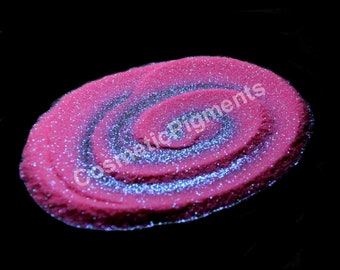 Extra Fine Sparkly Iridescent Cosmetic Grade Pink Glitter Color for Nails Tumbler Slime Make Up Soaps Eye Shadow Aquarelles Résine époxy