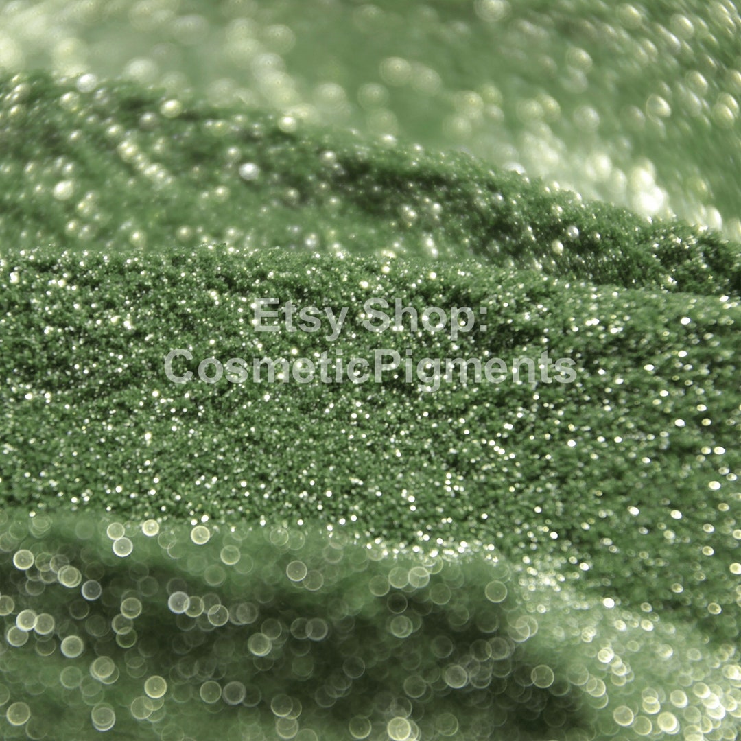 Biodegradable Extra Fine Green Glitter Color for Candles Nail Etsy
