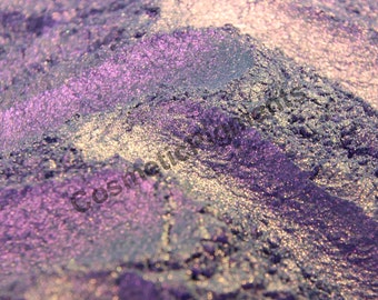 Pigment de qualité cosmétique caméléon violet bleu changeant de couleur pour résine époxy fonte de cire bombes de bain savons aquarelles maquillage ombre à paupières ongles